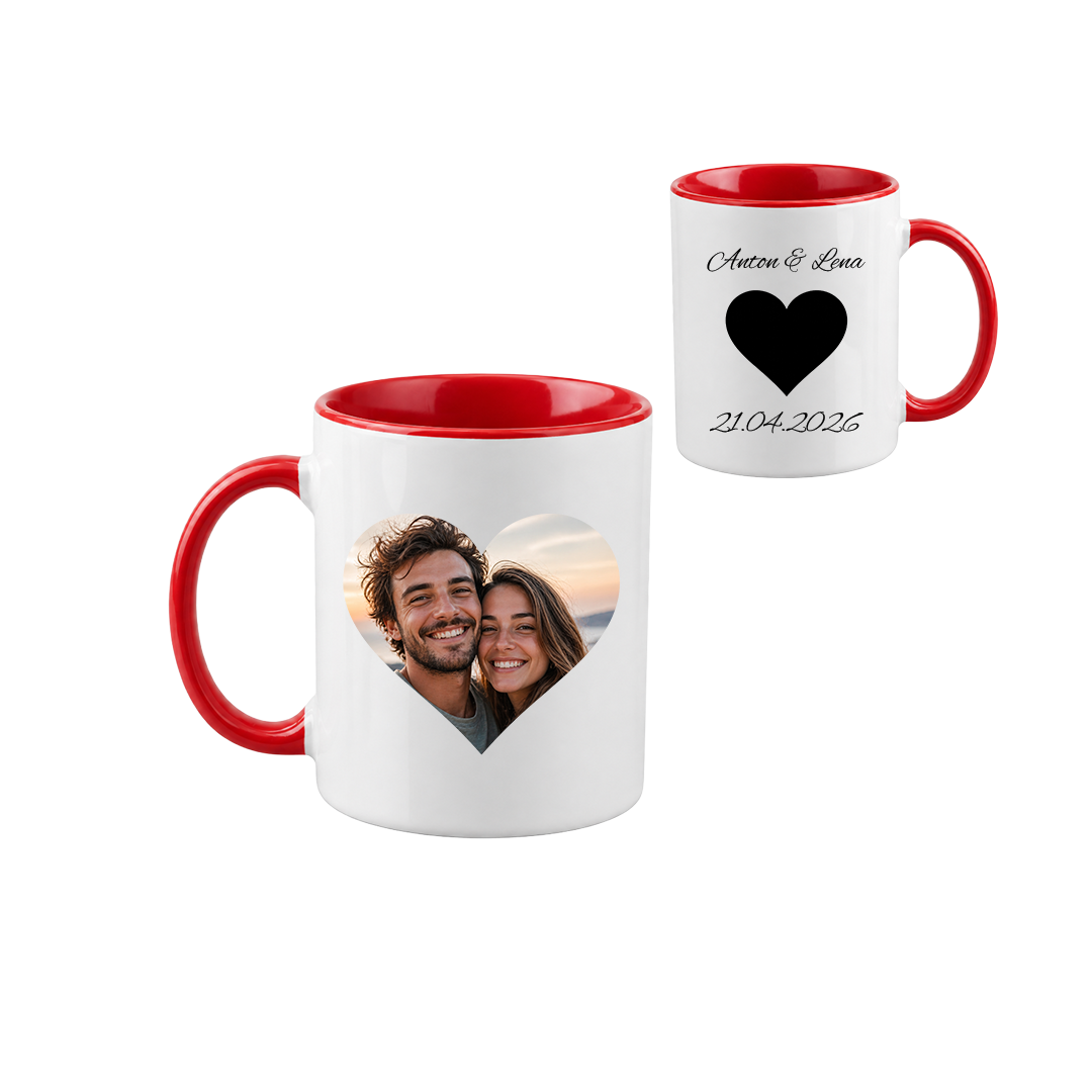 Personalisierte Tasse mit Foto