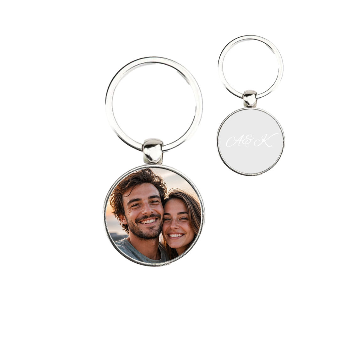 Personalisierter Schlüsselanhänger mit Foto