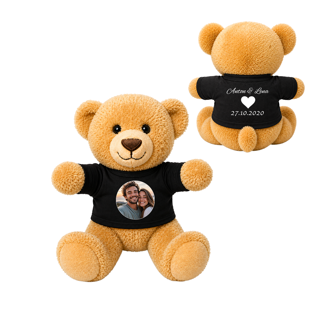 Personalized Teddy Bear with Photo T-Shirt