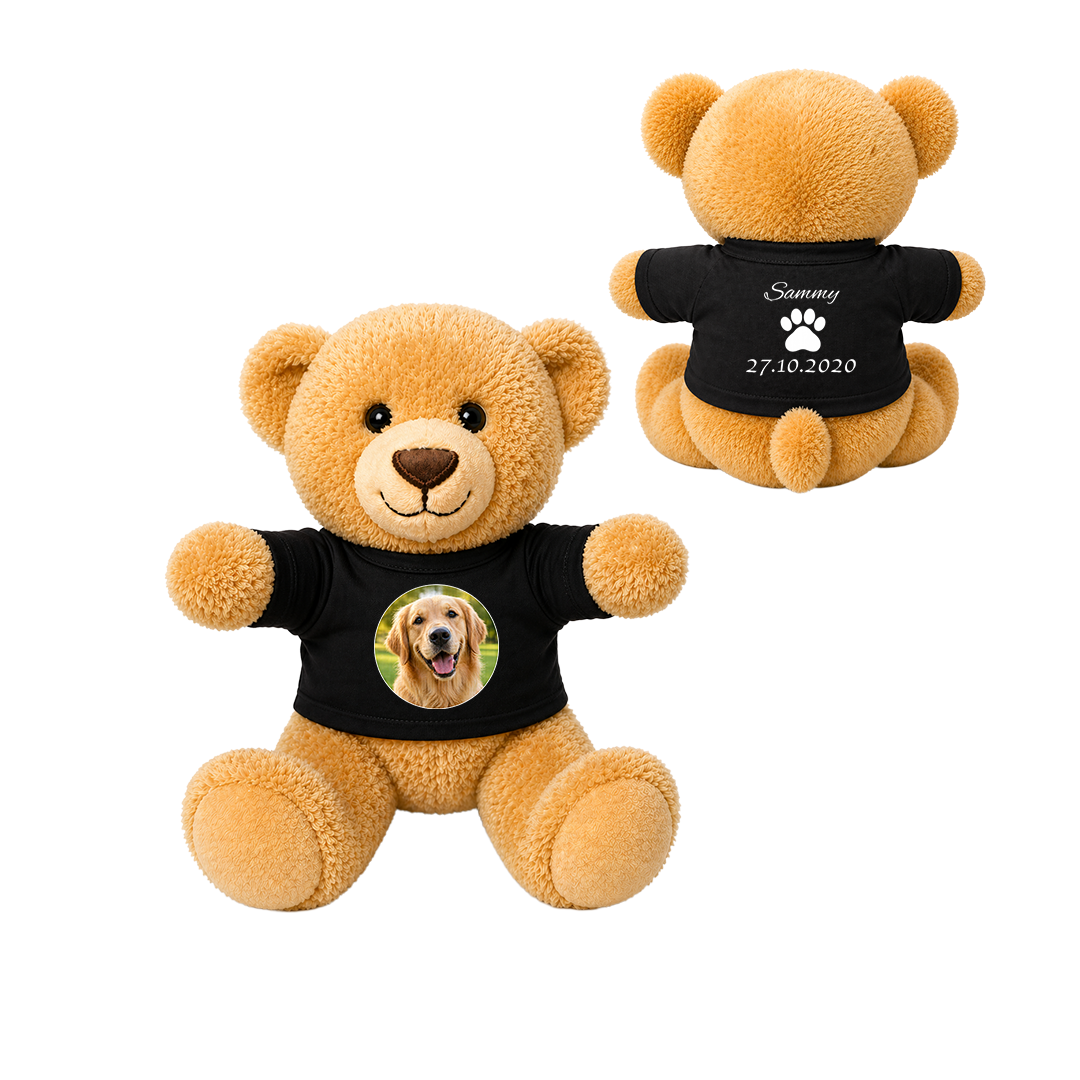 Personalized Teddy Bear with Photo T-Shirt