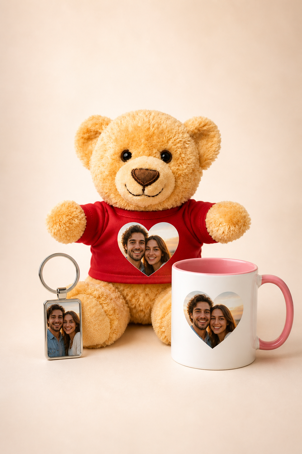 Personalisierter Teddy mit Foto
Teddy mit Foto personalisiert
Personalisierter Teddy mit Wunschname
Personalisierter Schlüsselanhänger mit Foto
Schlüsselanhänger mit Foto personalisiert
Personalisierter Schlüsselanhänger mit Wunschname
Personalisierte Tasse mit Foto
Tasse mit Foto personalisiert
Fototasse personalisiert
