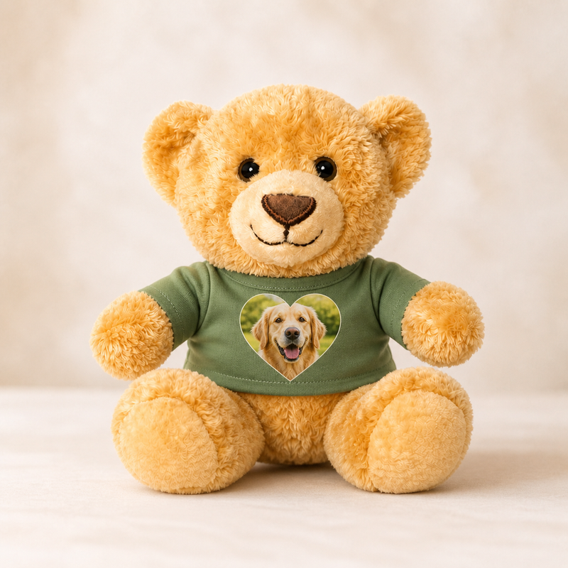 Teddy mit Foto personalisiert